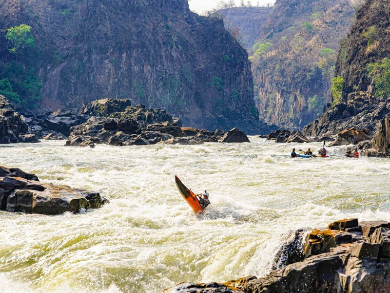 EWWS New Year's Big Water Trip - High Water Zambezi, Zambia